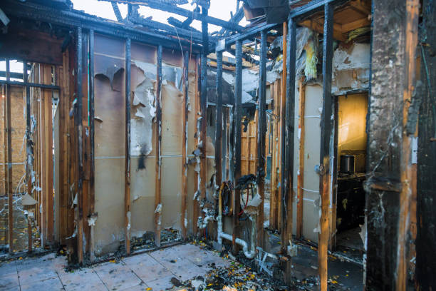 Professional Fire Damage Repair technician working in Mickleton, NJ